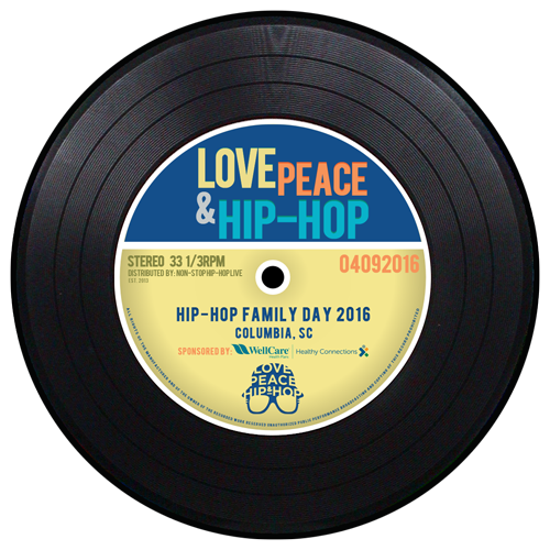 Love Peace & Hip-Hop - 2016 Logo