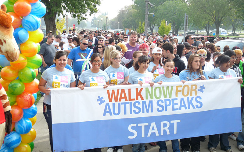 Advocating for Autism Awareness Autism Speaks Walk Ruben Digital